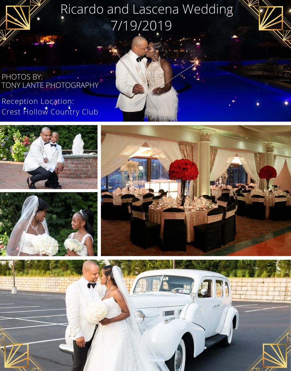 Multiple images from the day of  Ricardo & Lascena wedding. 