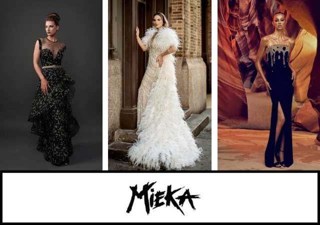 Three evening gowns for any special occasion. 