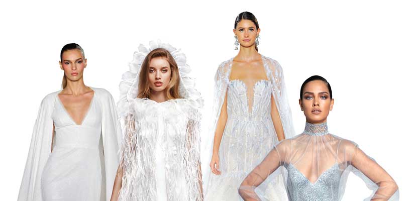 Top Three Wedding Dress Trends for 2019 from New York Bridal Fashion Week |  California Wedding Day