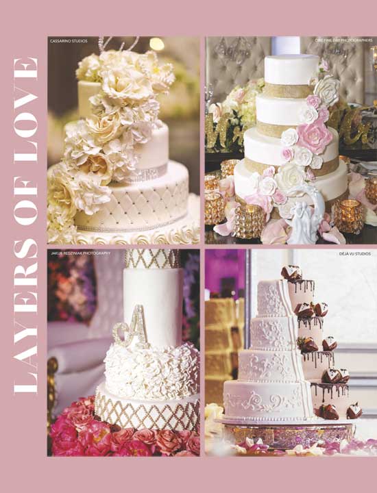 Layers of Love Wedding Cakes.